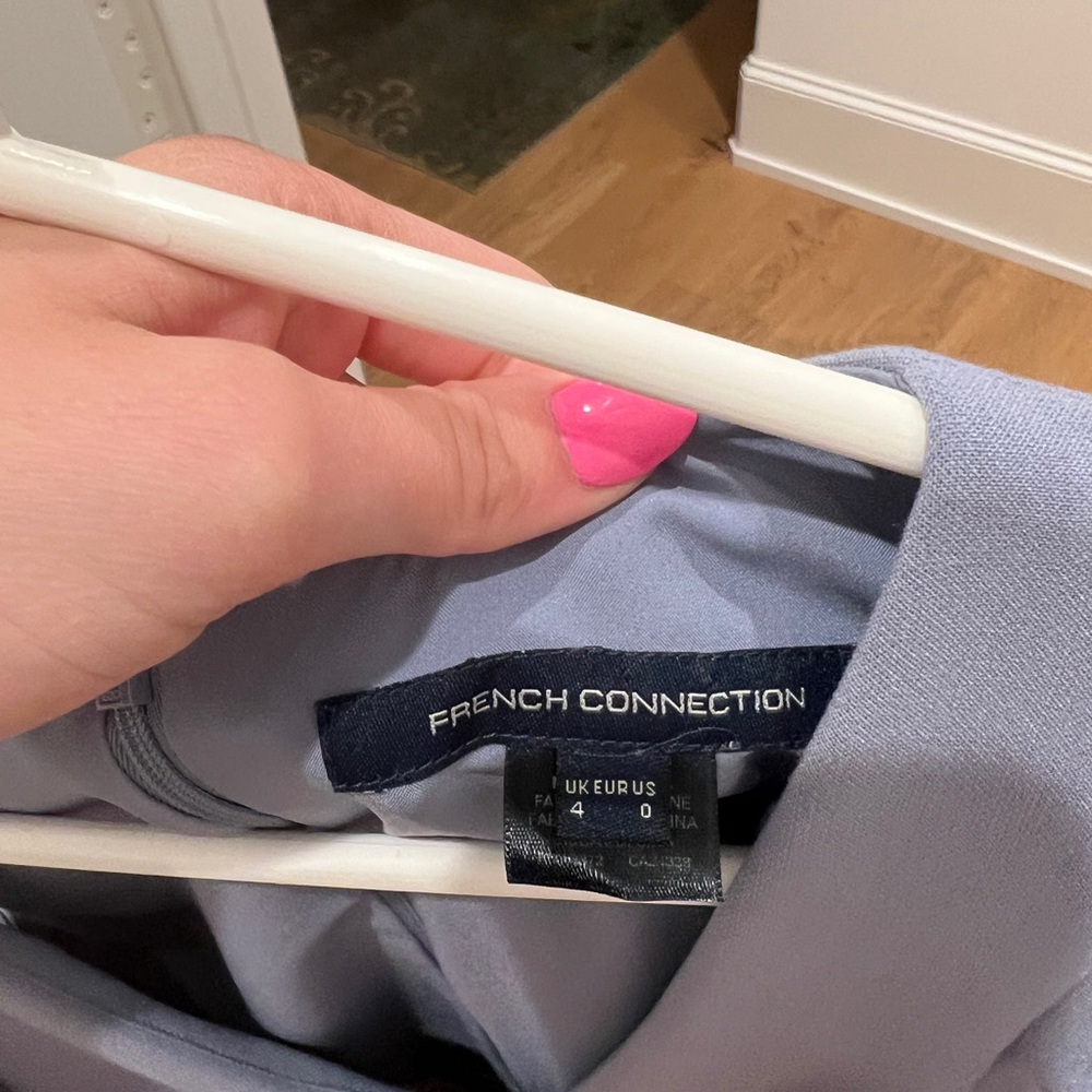 FRENCH CONNECTION BLUE MINI DRESS